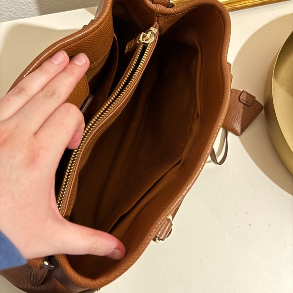 COACH Tan Leather Satchel